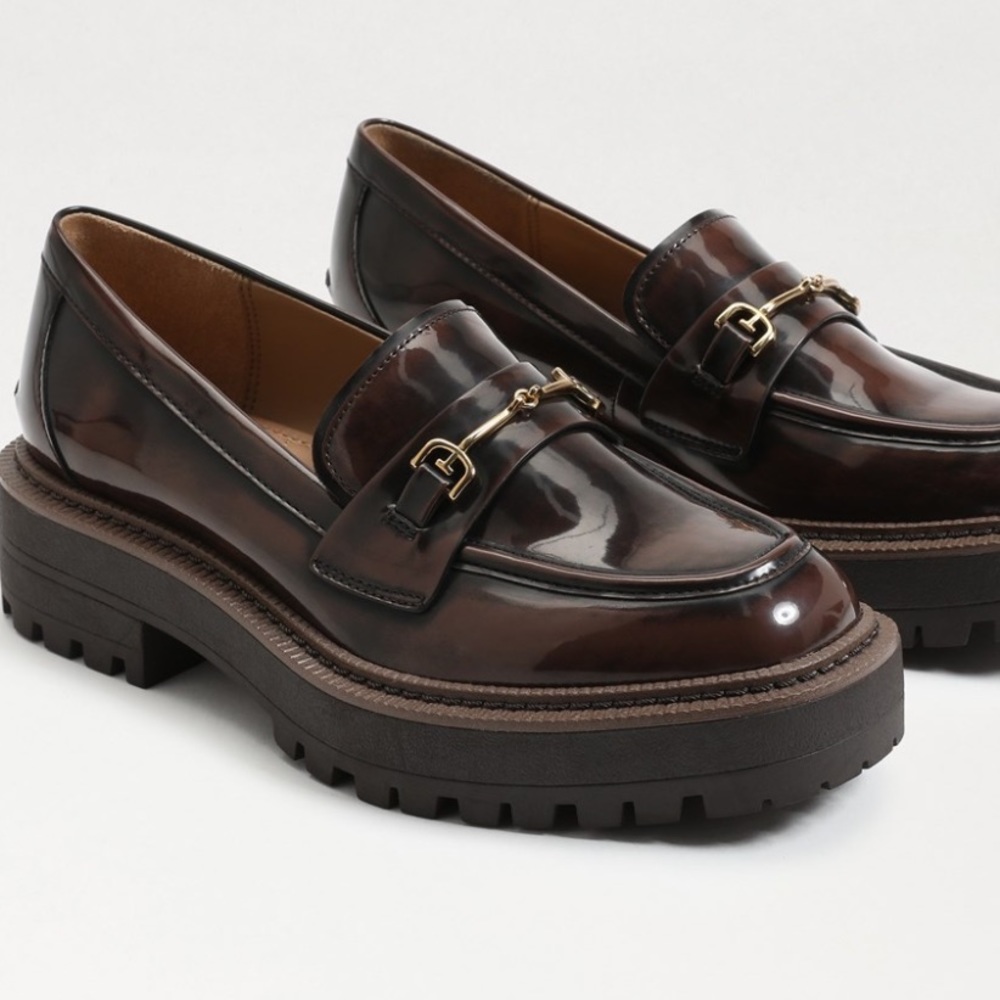Sam Edelman LAURS LUG SOLE LOAFERS Shoes Size 9
